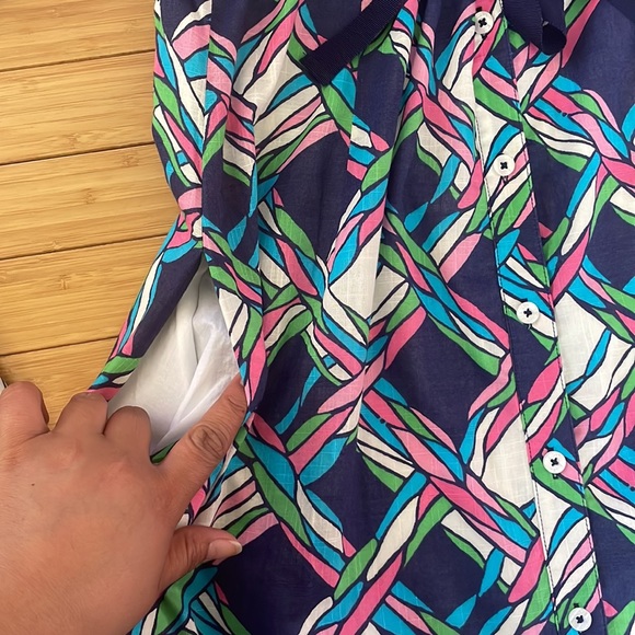 Lilly Pulitzer Button Down Front Dress - Picture 5 of 7